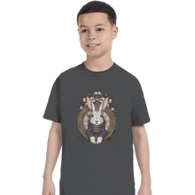 Load image into Gallery viewer, Shirts T-Shirts, Youth / XL / Charcoal The White Rabbit