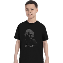 Load image into Gallery viewer, Shirts T-Shirts, Youth / XS / Black Einstein