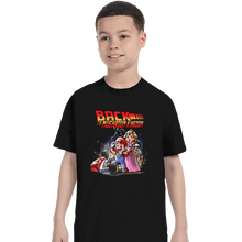 Load image into Gallery viewer, Daily_Deal_Shirts T-Shirts, Youth / XS / Black Back to the Mushroom Kingdom
