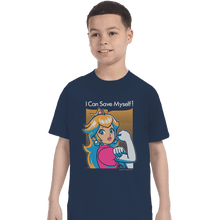 Load image into Gallery viewer, Shirts T-Shirts, Youth / XL / Navy Save Myself