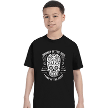 Load image into Gallery viewer, Shirts T-Shirts, Youth / XS / Black Travel Agent Catrina