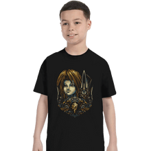 Load image into Gallery viewer, Shirts T-Shirts, Youth / XS / Black Emblem Of The Thief