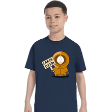 Load image into Gallery viewer, Shirts T-Shirts, Youth / XS / Navy Carpe Diem