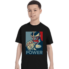 Load image into Gallery viewer, Shirts T-Shirts, Youth / XL / Black Power