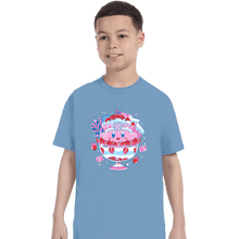 Load image into Gallery viewer, Shirts T-Shirts, Youth / XS / Powder Blue Pink Parfait