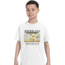 Load image into Gallery viewer, Shirts T-Shirts, Youth / XL / White Festivus