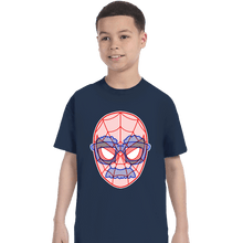 Load image into Gallery viewer, Daily_Deal_Shirts T-Shirts, Youth / XS / Navy Secret ID