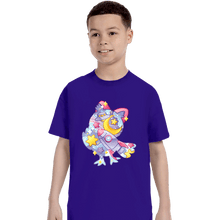 Load image into Gallery viewer, Shirts T-Shirts, Youth / XS / Violet Magical Silhouettes - Celeste