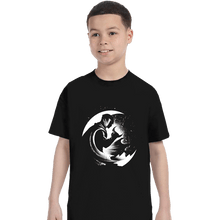 Load image into Gallery viewer, Daily_Deal_Shirts T-Shirts, Youth / XS / Black The Crescent Moon