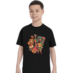 Daily_Deal_Shirts T-Shirts, Youth / XS / Black Brave Game Boy