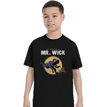 Load image into Gallery viewer, Shirts T-Shirts, Youth / XL / Black The Adventures Of Mr. Wick