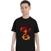 Load image into Gallery viewer, Daily_Deal_Shirts T-Shirts, Youth / XS / Black Firebender