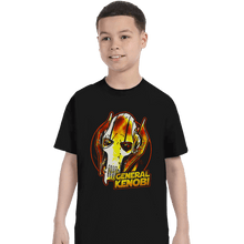 Load image into Gallery viewer, Daily_Deal_Shirts T-Shirts, Youth / XS / Black General Kenobi Meme