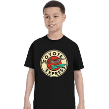 Load image into Gallery viewer, Daily_Deal_Shirts T-Shirts, Youth / XS / Black Coyote Express