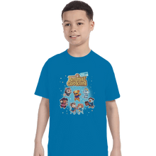 Load image into Gallery viewer, Shirts T-Shirts, Youth / XL / Sapphire Cooking Crossing
