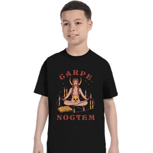 Load image into Gallery viewer, Shirts T-Shirts, Youth / XS / Black Carpe Noctem