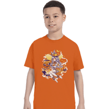 Load image into Gallery viewer, Shirts T-Shirts, Youth / XL / Orange Pumpkin Spice Witch