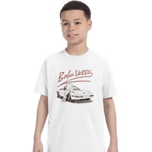 Load image into Gallery viewer, Shirts T-Shirts, Youth / XL / White Boba Vette