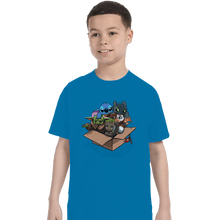 Load image into Gallery viewer, Shirts T-Shirts, Youth / XL / Sapphire Kawaii Full Team