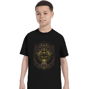 Daily_Deal_Shirts T-Shirts, Youth / XS / Black Golden Rings