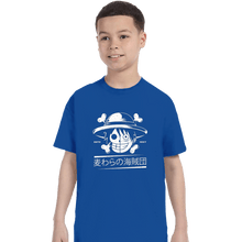 Load image into Gallery viewer, Shirts T-Shirts, Youth / XS / Royal Blue The Straw Hat Crew