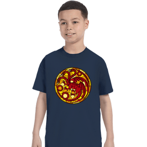 Daily_Deal_Shirts T-Shirts, Youth / XS / Navy Age Of The Dragon
