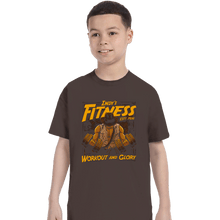 Load image into Gallery viewer, Daily_Deal_Shirts T-Shirts, Youth / XS / Dark Chocolate Workout And Glory