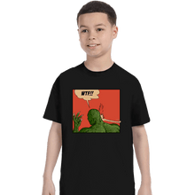Load image into Gallery viewer, Secret_Shirts T-Shirts, Youth / XS / Black Lizard Slap