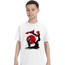 Load image into Gallery viewer, Shirts T-Shirts, Youth / XS / White Swordsman Pirate