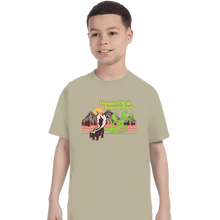 Load image into Gallery viewer, Daily_Deal_Shirts T-Shirts, Youth / XS / Sand Lonely Skunk