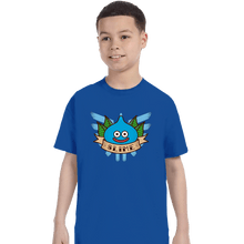 Load image into Gallery viewer, Secret_Shirts T-Shirts, Youth / XS / Royal Blue Slime Quest