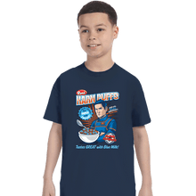 Load image into Gallery viewer, Daily_Deal_Shirts T-Shirts, Youth / XS / Navy Karn Puffs
