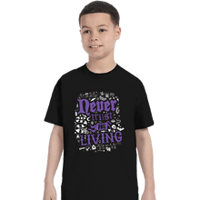 Load image into Gallery viewer, Daily_Deal_Shirts T-Shirts, Youth / XS / Black Never Trust The Living