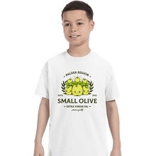 Load image into Gallery viewer, Shirts T-Shirts, Youth / XS / White Small Olive