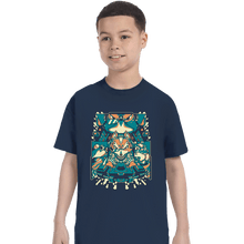Load image into Gallery viewer, Daily_Deal_Shirts T-Shirts, Youth / XS / Navy Fox Of The Stars