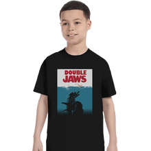 Load image into Gallery viewer, Shirts T-Shirts, Youth / XL / Black Double Jaws