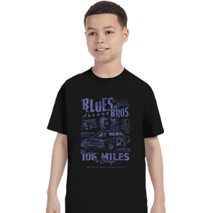 Daily_Deal_Shirts T-Shirts, Youth / XS / Black Blues Brothers Garage