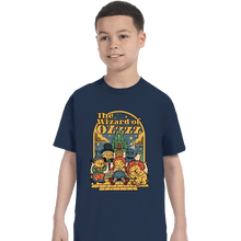 Load image into Gallery viewer, Daily_Deal_Shirts T-Shirts, Youth / XS / Navy The Wizard Of Sleep