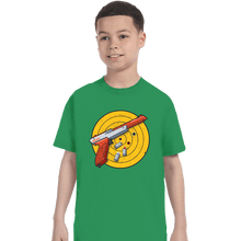 Load image into Gallery viewer, Daily_Deal_Shirts T-Shirts, Youth / XS / Irish Green Zapper