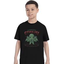 Load image into Gallery viewer, Shirts T-Shirts, Youth / XS / Black Summoning Cthulhu