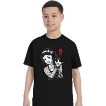 Load image into Gallery viewer, Daily_Deal_Shirts T-Shirts, Youth / XS / Black Rock And Snow