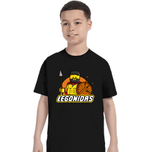 Load image into Gallery viewer, Daily_Deal_Shirts T-Shirts, Youth / XS / Black Legonidas