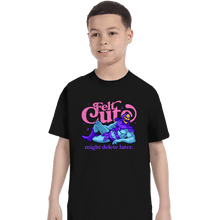 Load image into Gallery viewer, Secret_Shirts T-Shirts, Youth / XS / Black Felt Cute!