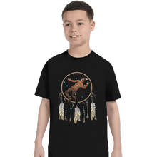 Load image into Gallery viewer, Shirts T-Shirts, Youth / XL / Black Dreamcatcher