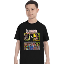 Load image into Gallery viewer, Daily_Deal_Shirts T-Shirts, Youth / XS / Black Jurassic Fighter