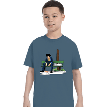 Load image into Gallery viewer, Shirts T-Shirts, Youth / XS / Indigo Blue Sad Spike
