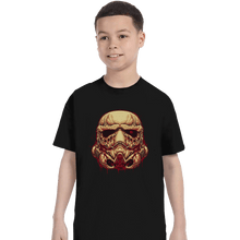 Load image into Gallery viewer, Shirts T-Shirts, Youth / XL / Black Skull Trooper