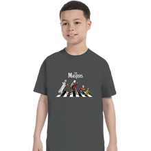 Load image into Gallery viewer, Secret_Shirts T-Shirts, Youth / XS / Charcoal Masters Road