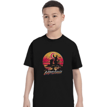 Load image into Gallery viewer, Shirts T-Shirts, Youth / XL / Black Retro Wave Castlevania
