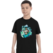 Load image into Gallery viewer, Shirts T-Shirts, Youth / XS / Black The Monk